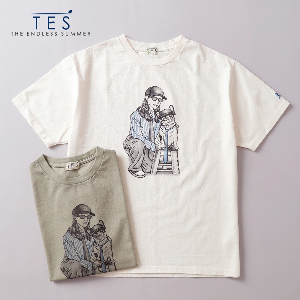 TES(テス)MALIBU GIRL Tシャツ