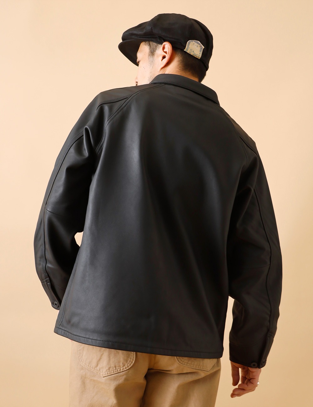 Schott｜LAMB LEATHER COVERALL JACKET