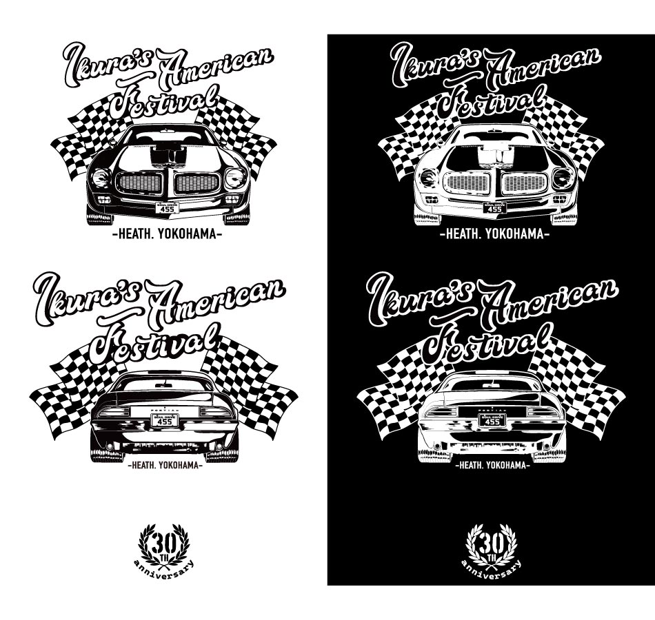 <半額！ファミリーSALE！>◆【IKURA's American Festival x HEATH】AMEFES 2022 COLLABO T-SHIRT