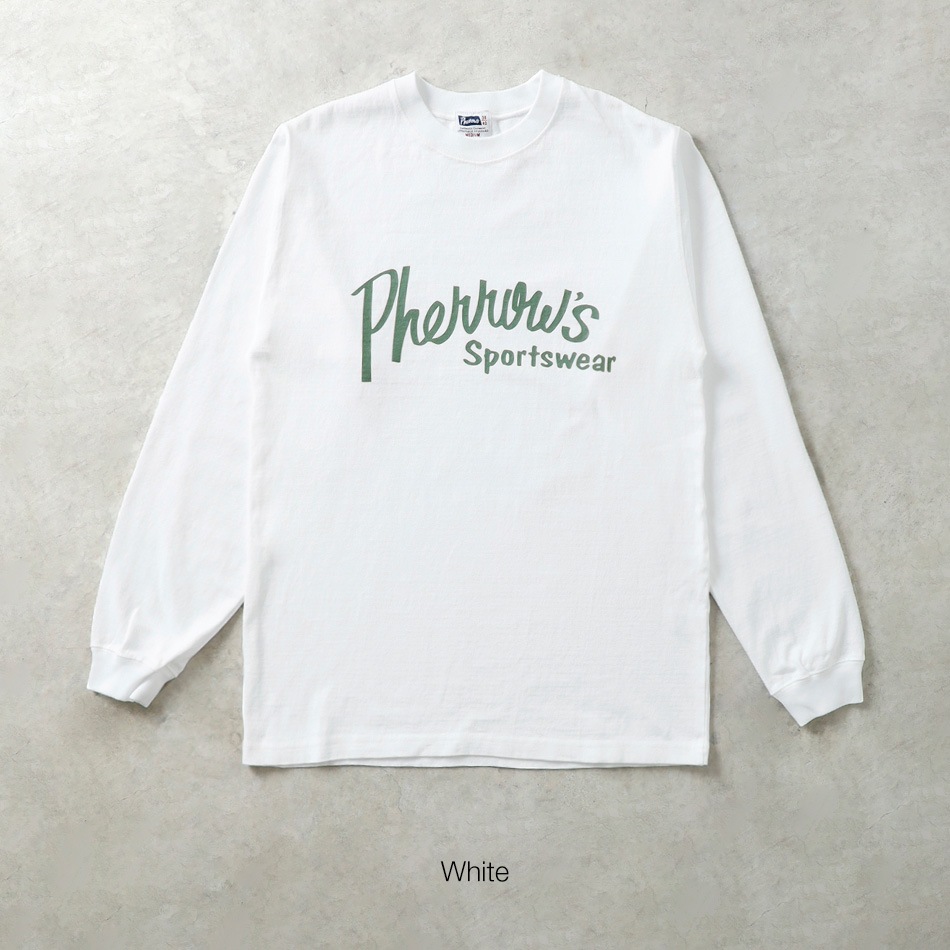 <10%OFF！ファミリーSALE！>◆【HEATH x Pherrow's】PLT1 COLLABO L/SPLT1 別注ロンT