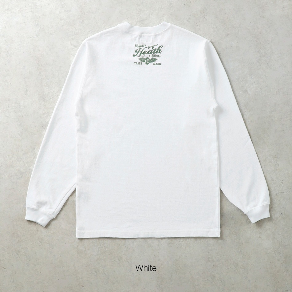 <10%OFF！ファミリーSALE！>◆【HEATH x Pherrow's】PLT1 COLLABO L/SPLT1 別注ロンT
