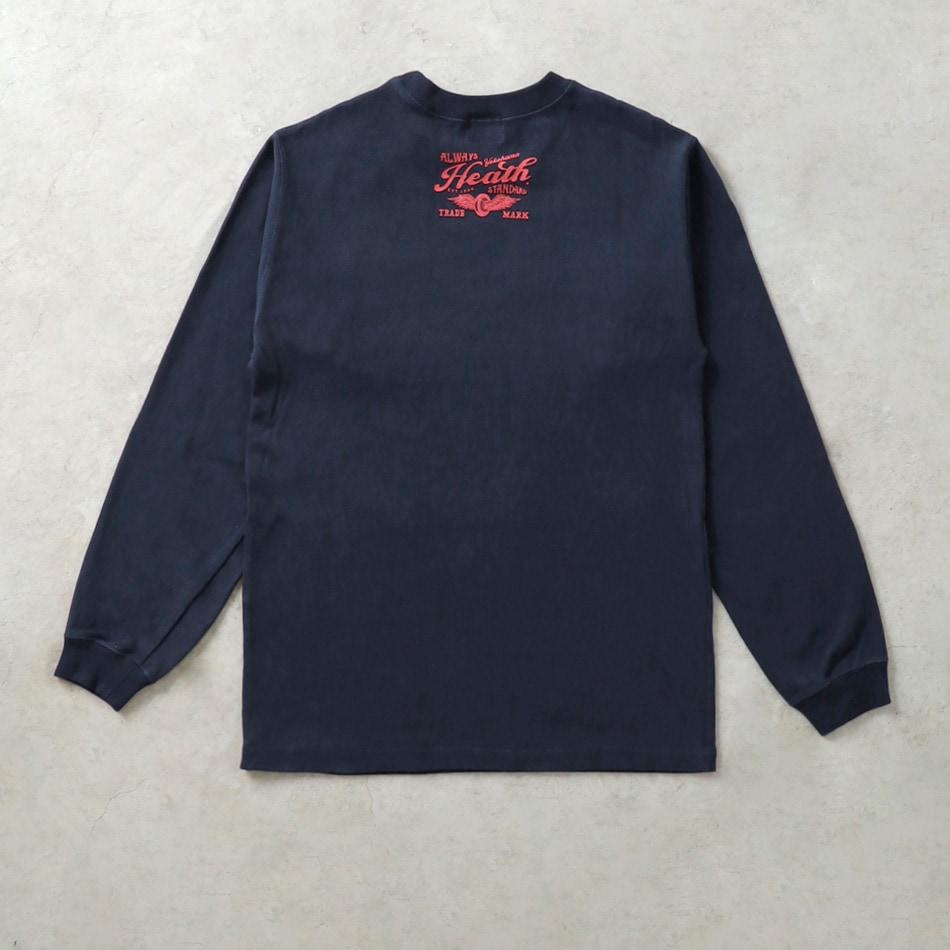 <10%OFF！ファミリーSALE！>◆【HEATH x Pherrow's】PLT1 COLLABO L/SPLT1 別注ロンT