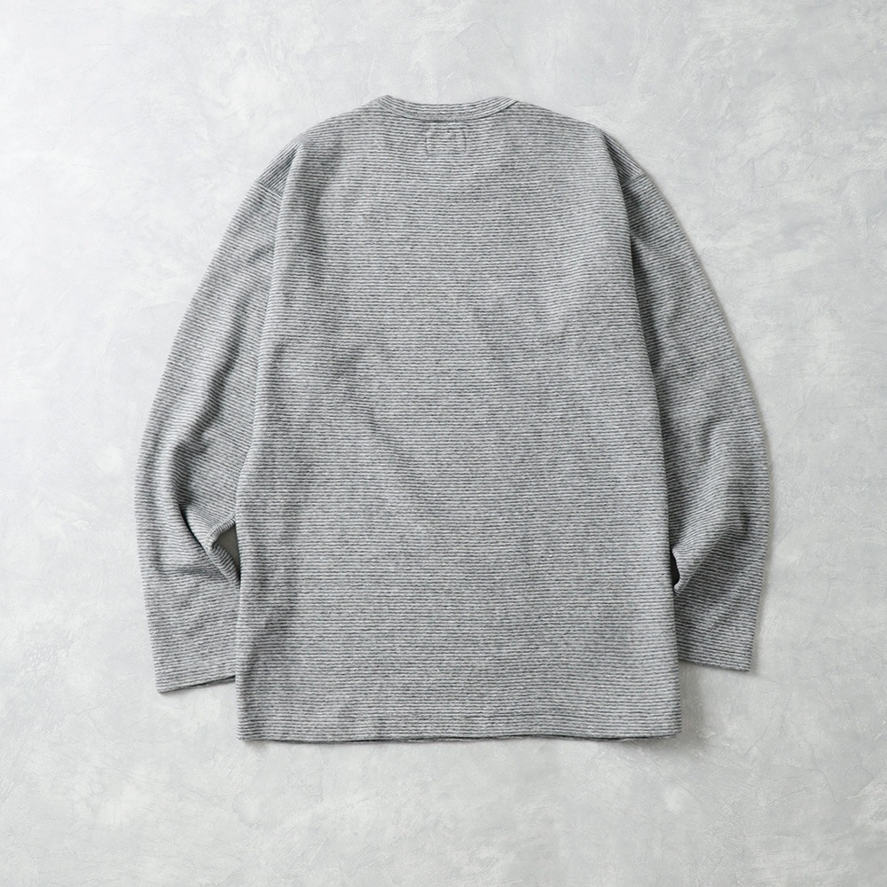 10%OFF！ファミリーSALE！<1月1日 0時から！>◆HEATH（ヒース）ヘビースパンフライス 九分袖ロンT 