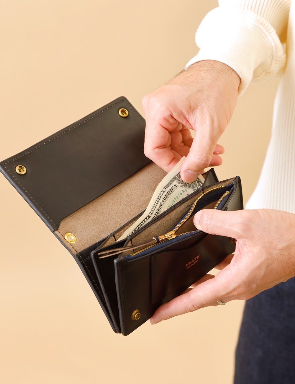 HEATH｜Leather Wallet 