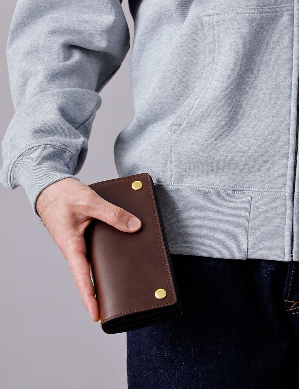 HEATH (ヒース) クロムエクセルレザー トラッカーウォレット｜アメカジ