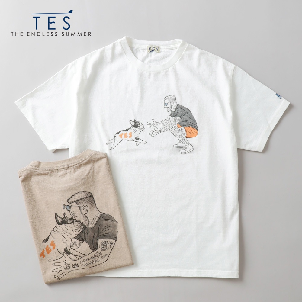 TES（テス）MALIBU STAR Tシャツ