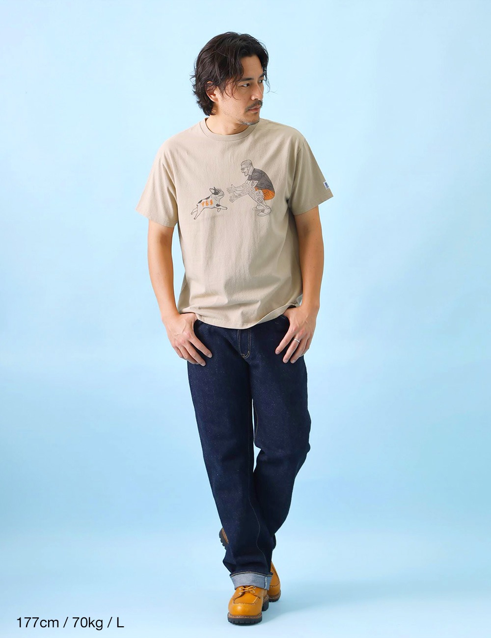 対象アイテム2点お買い上げで10%・3点お買い上げで20%OFF！ TES｜MALIBU STAR T-SHIRT