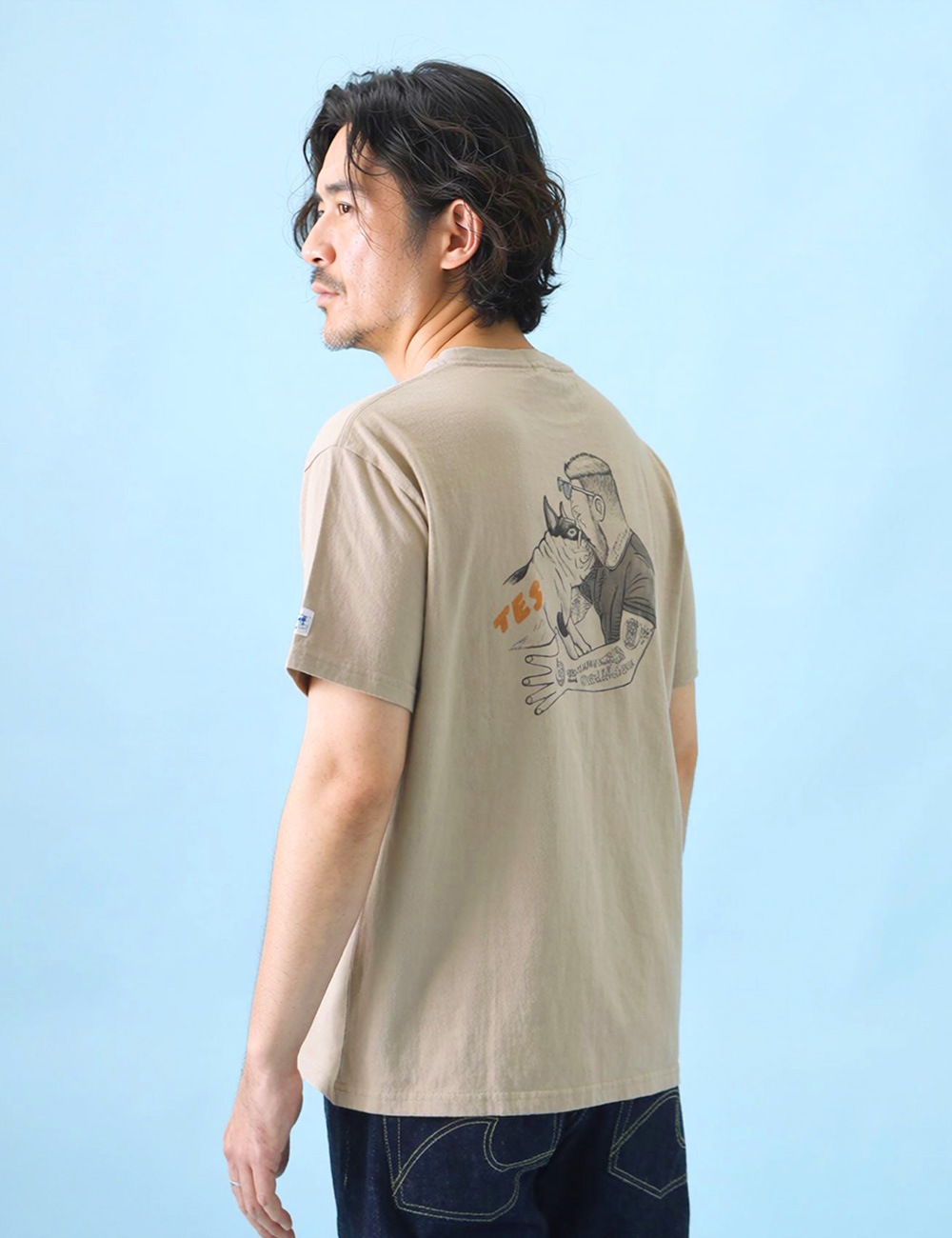対象アイテム2点お買い上げで10%・3点お買い上げで20%OFF！ TES｜MALIBU STAR T-SHIRT