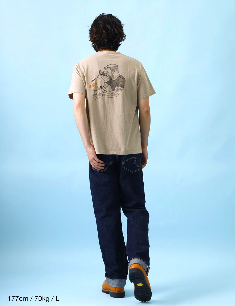 対象アイテム2点お買い上げで10%・3点お買い上げで20%OFF！ TES｜MALIBU STAR T-SHIRT