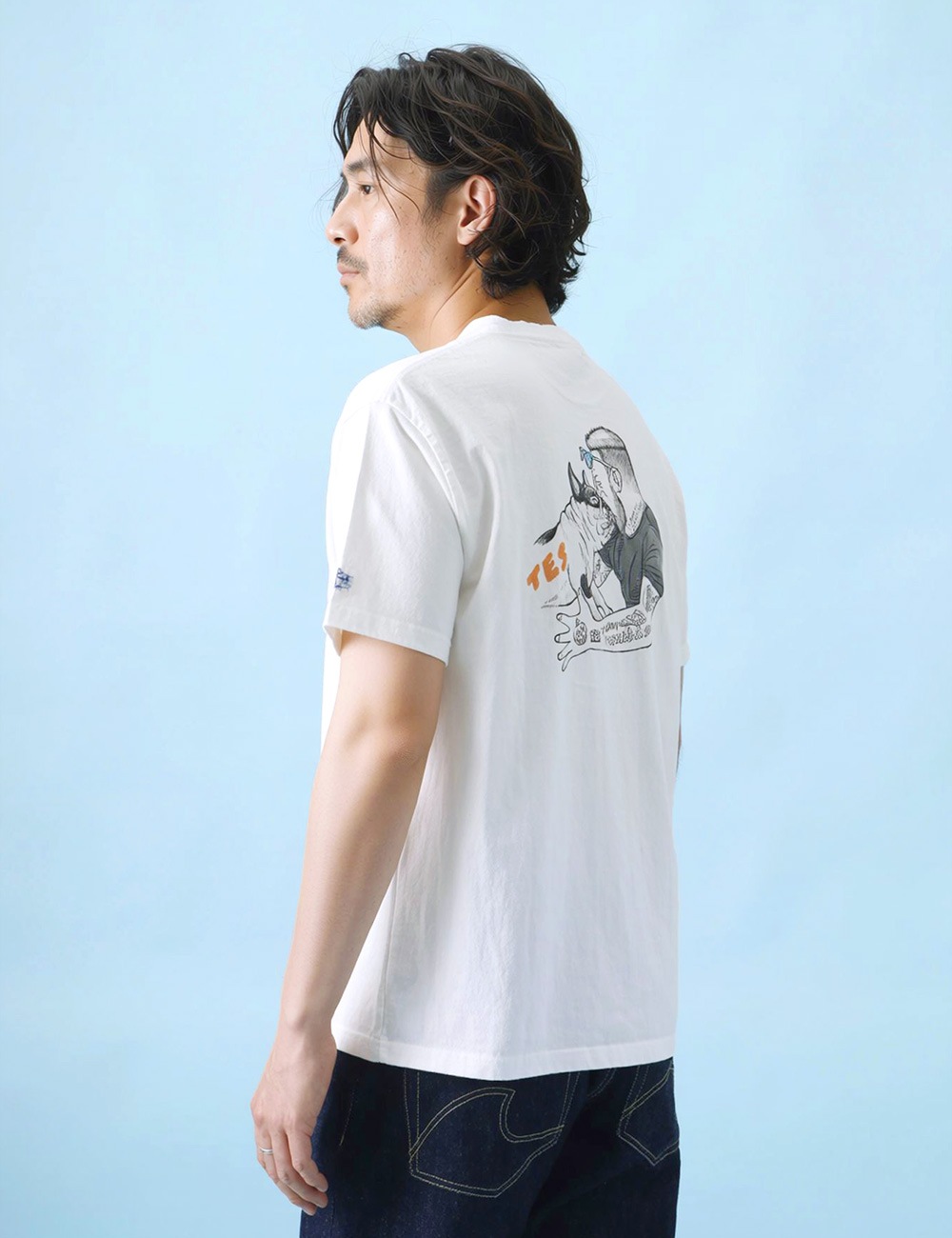 対象アイテム2点お買い上げで10%・3点お買い上げで20%OFF！ TES｜MALIBU STAR T-SHIRT