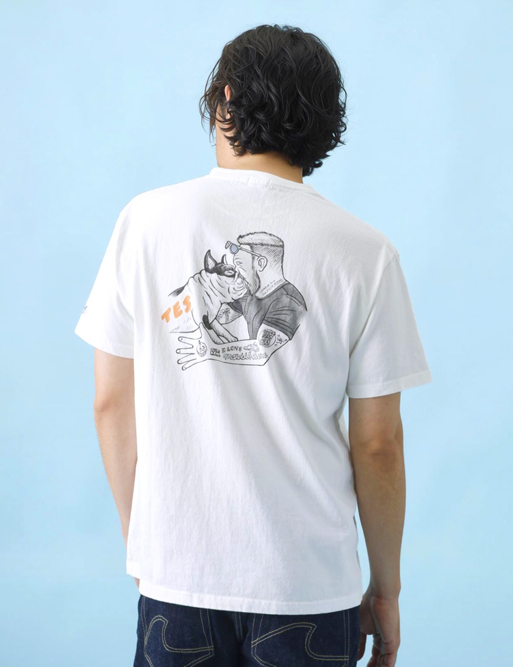 対象アイテム2点お買い上げで10%・3点お買い上げで20%OFF！ TES｜MALIBU STAR T-SHIRT