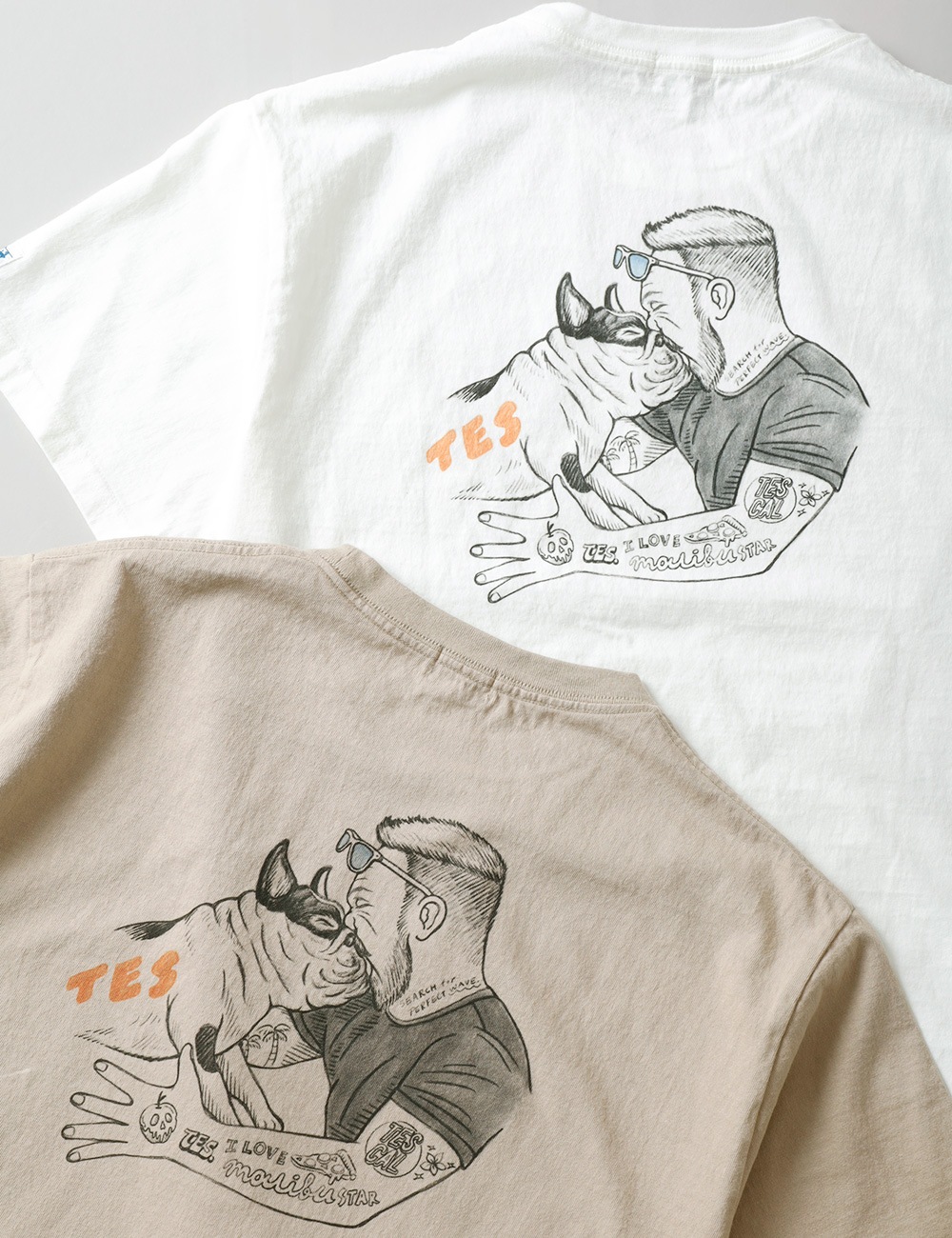 TES（テス）MALIBU STAR Tシャツ