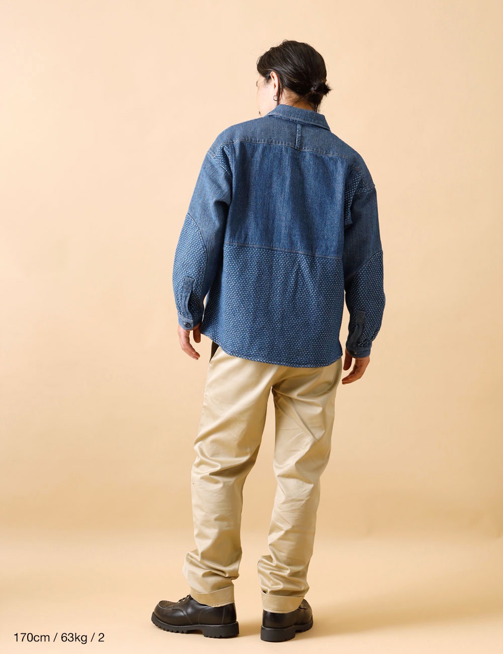 FDMTL｜PANEL SHIRT JACKET 3YR WASH