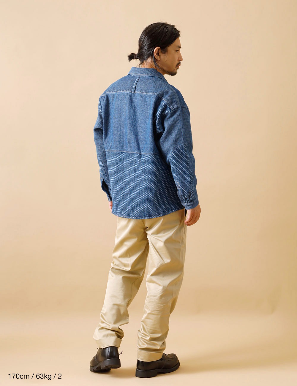 FDMTL｜PANEL SHIRT JACKET 3YR WASH