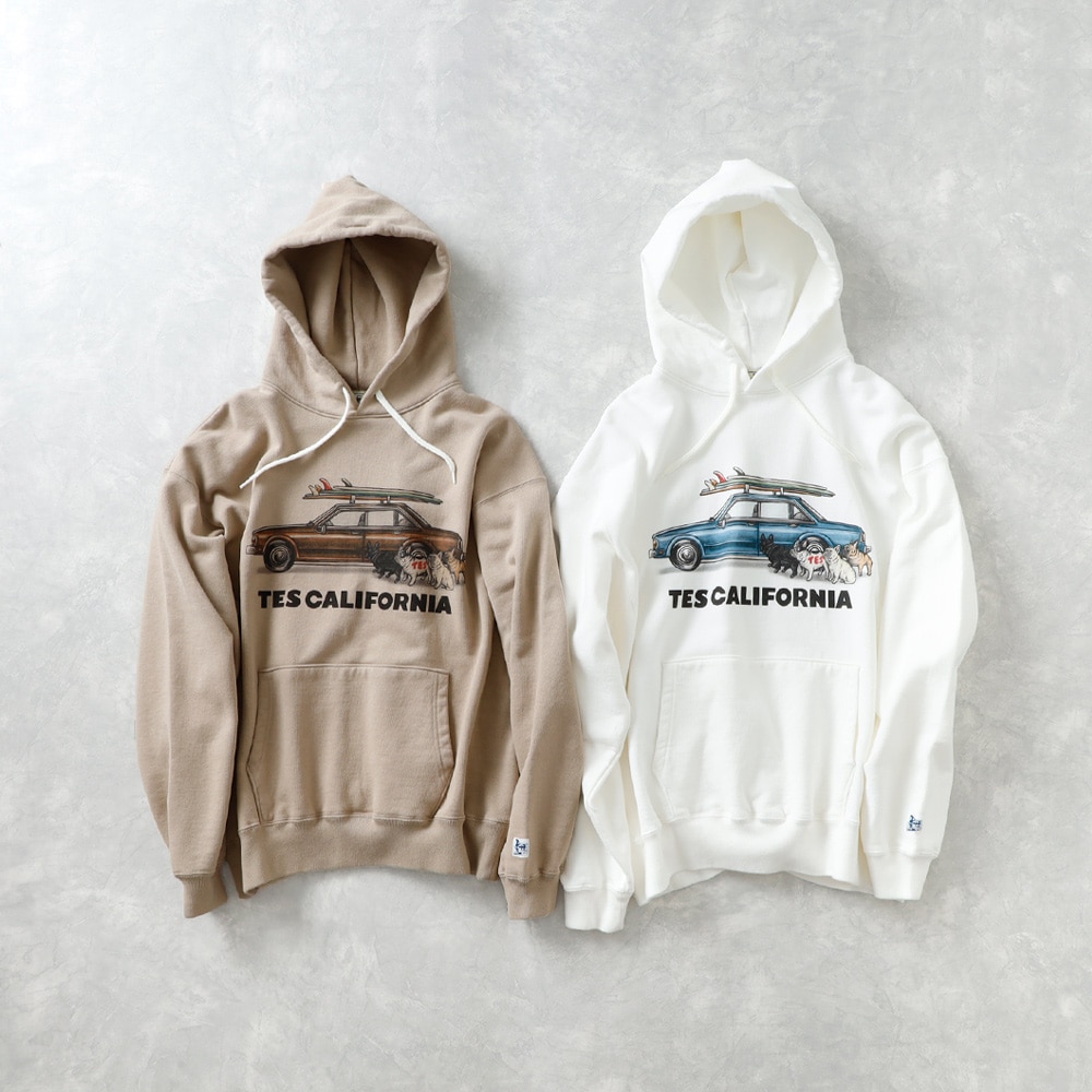 TES（テス）4BUHI スウェットパーカー｜アメカジファッション通販