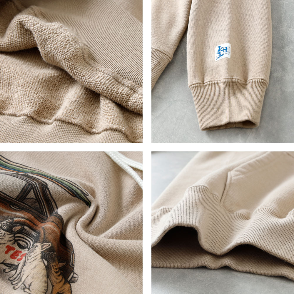 TES（テス）4BUHI スウェットパーカー