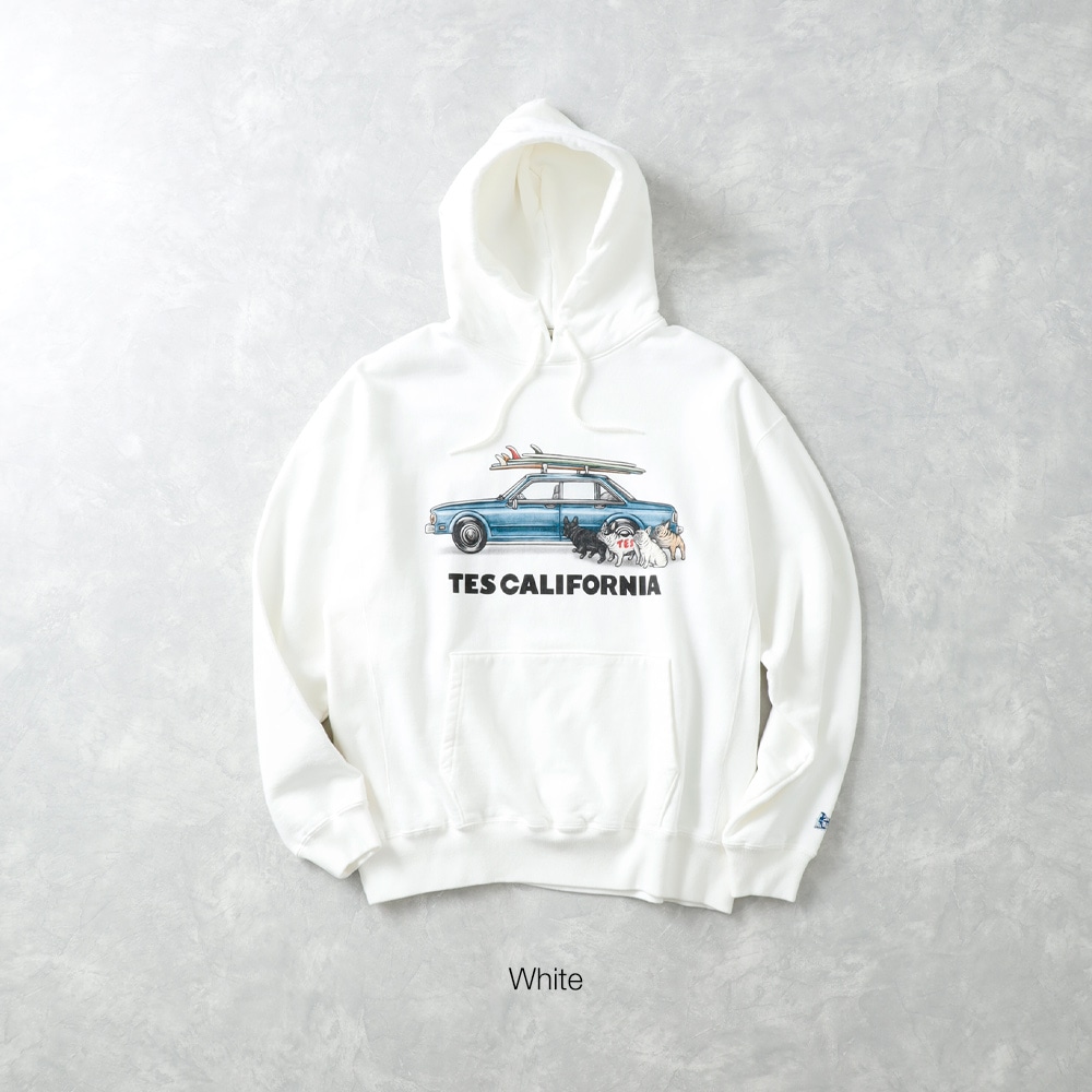 TES（テス）4BUHI スウェットパーカー｜アメカジファッション通販