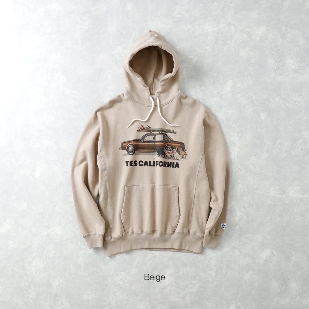 TES（テス）4BUHI スウェットパーカー｜アメカジファッション通販