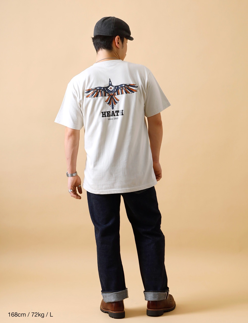 HEATH｜オリジナルアートワークTシャツ “EAGLE Limited”