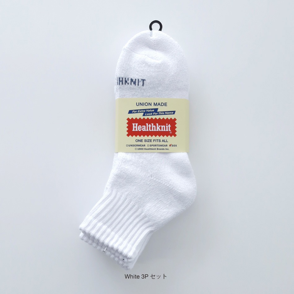 【HEALTHKNIT】3P SET MIDDLE CREW SOX