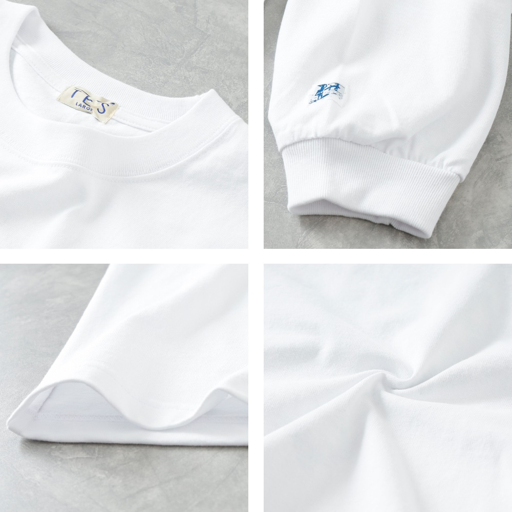 <10%OFF！ファミリーSALE！>◆TES（テス）バンダナ刺繍ロンT