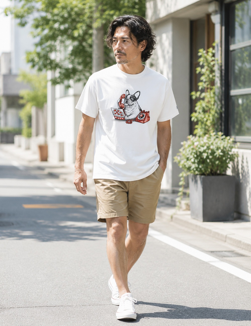 TES｜PIZZA DELIVERY T-SHIRT | 大人のアメカジ｜HEATH公式オンライン