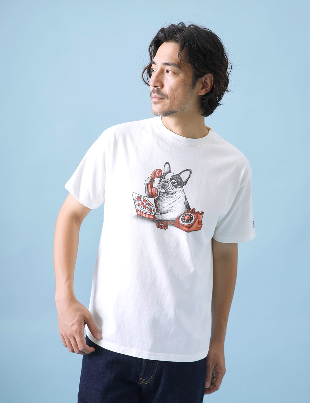 TES｜PIZZA DELIVERY T-SHIRT
