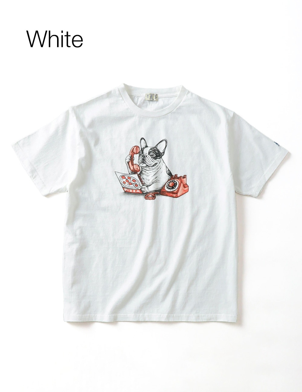 TES｜PIZZA DELIVERY T-SHIRT