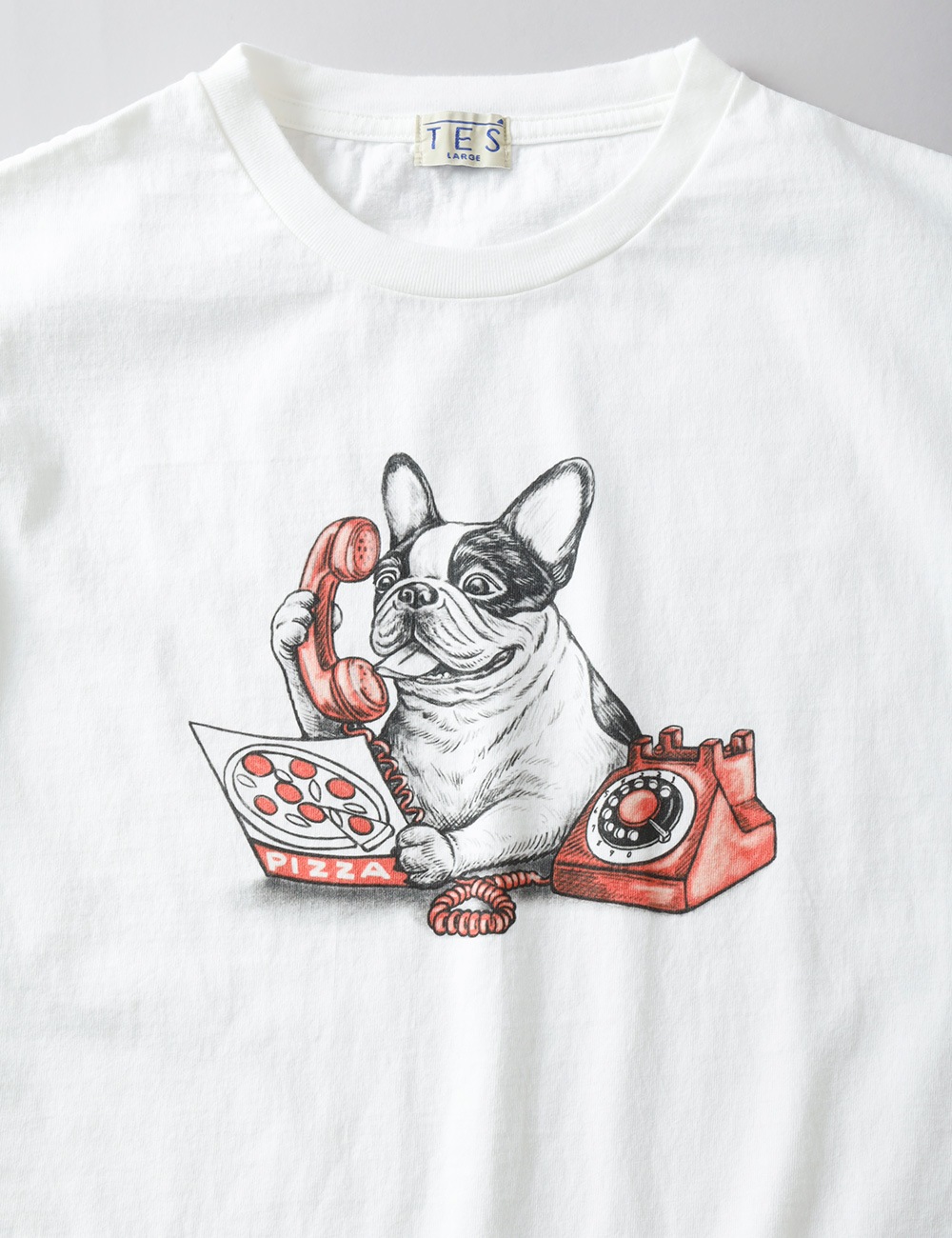 TES(テス)PIZZA Tシャツ