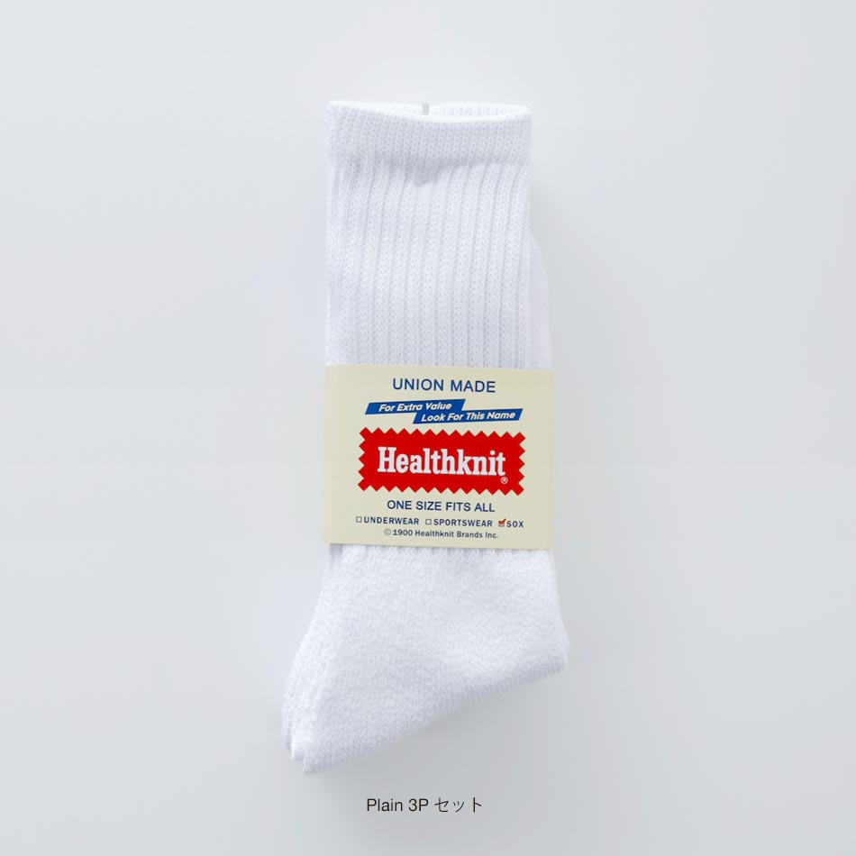 【HEALTHKNIT】3P SET CREW SOX