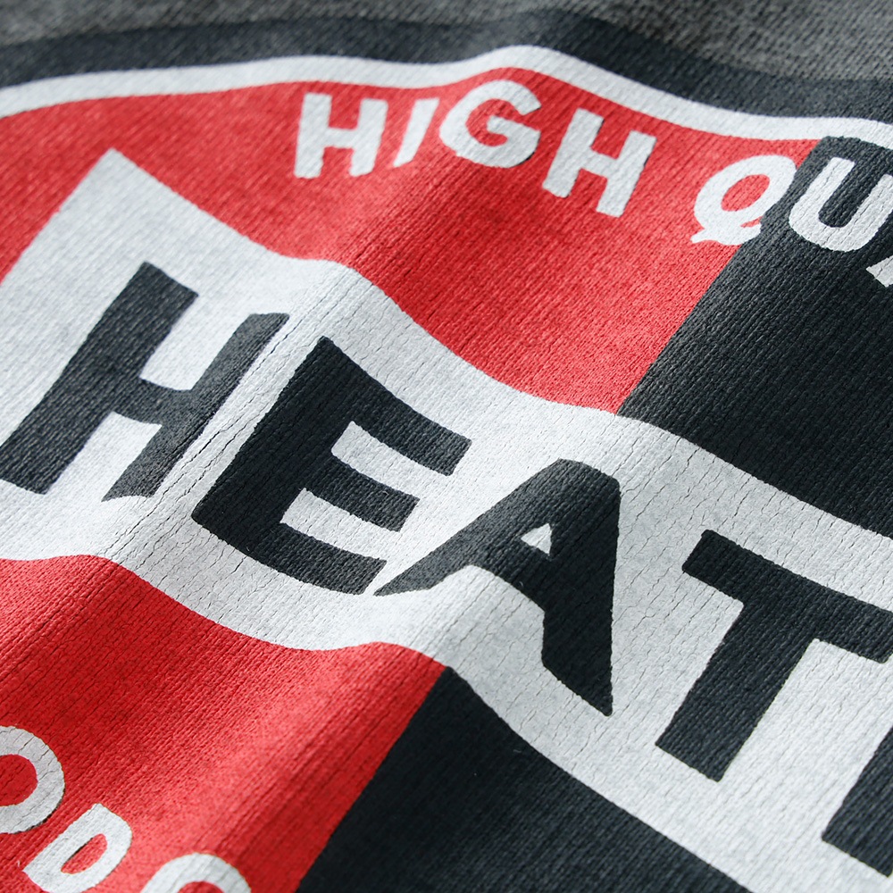  【HEATH】HEAVY CREW NECK PRINT TEE 日本製 クルーネックプリントTシャツ