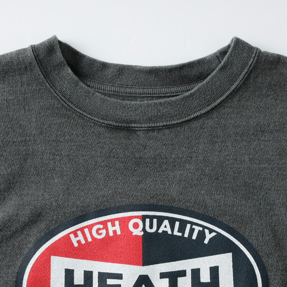  【HEATH】HEAVY CREW NECK PRINT TEE 日本製 クルーネックプリントTシャツ