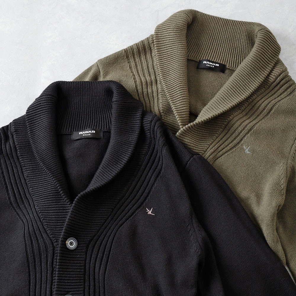 1piu1uguale3 ネイティブカーディガン　ハンドニット 楽天市場】【在庫処分】1PIU1UGUALE3 RELAX カーディガン メンズ