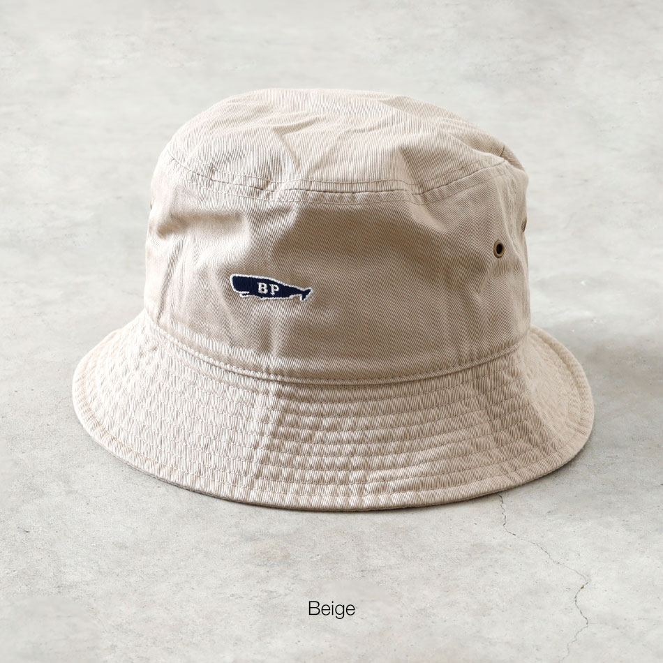 【BLUE PORT】WHALE BUCKET HAT