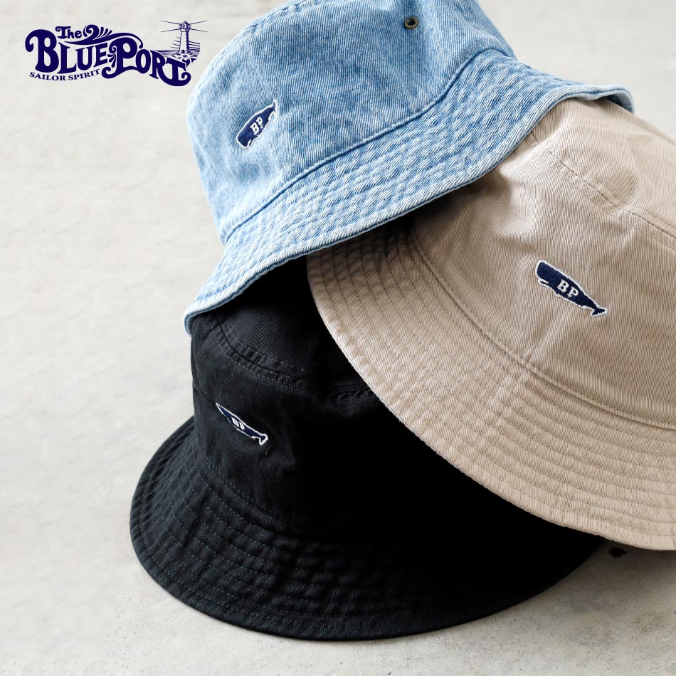 【BLUE PORT】WHALE BUCKET HAT