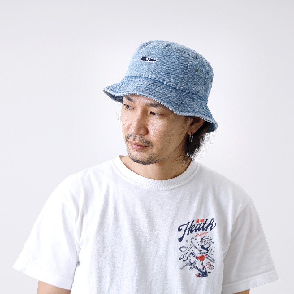 【BLUE PORT】WHALE BUCKET HAT