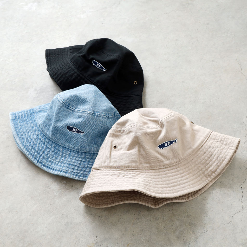 【BLUE PORT】WHALE BUCKET HAT