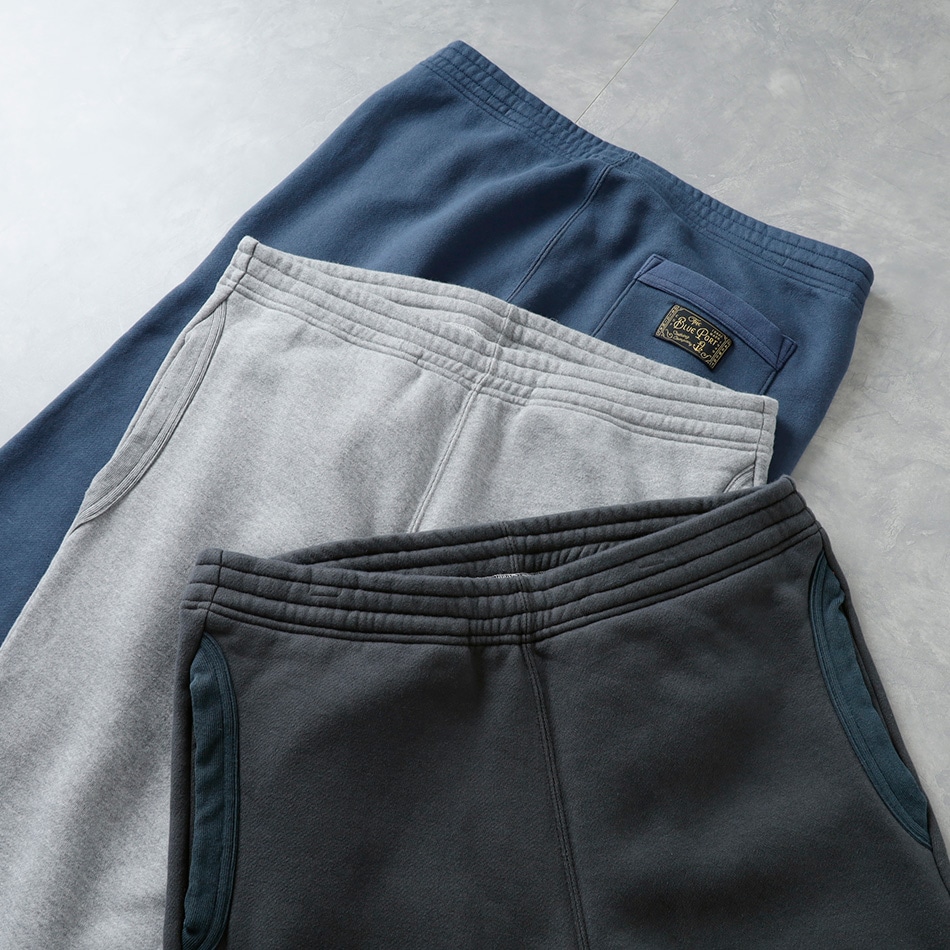 BLUE PORT x BARNS OUTFITTERS】TAPERED SWEAT PANTS別注テーパード
