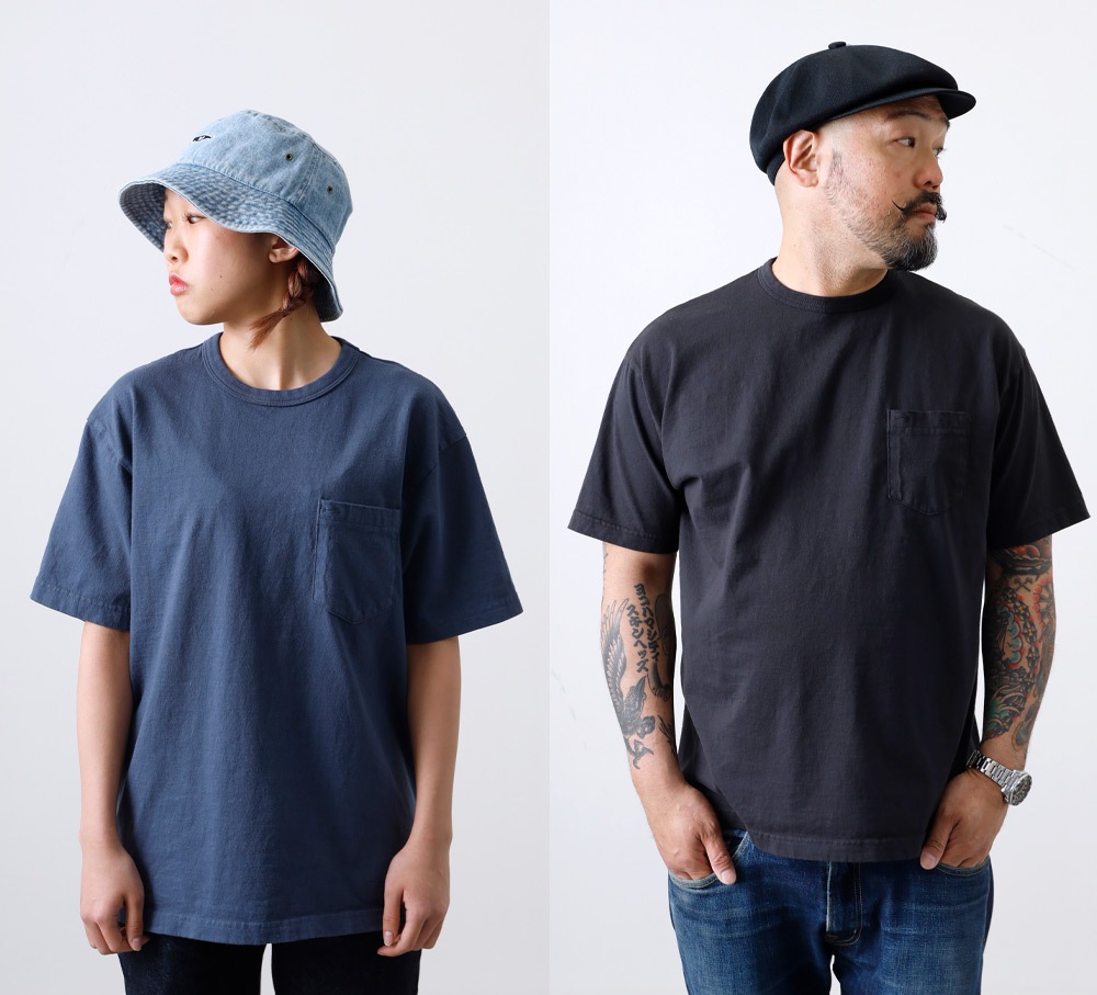  【HEATH】ORIGINAL CREW NECK POCKET TEE国産 オリジナル クルーネック ポケットTシャツ