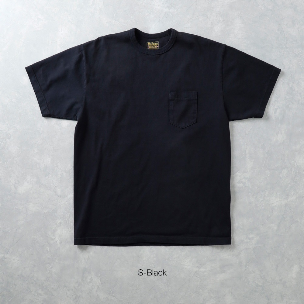  【HEATH】ORIGINAL CREW NECK POCKET TEE国産 オリジナル クルーネック ポケットTシャツ