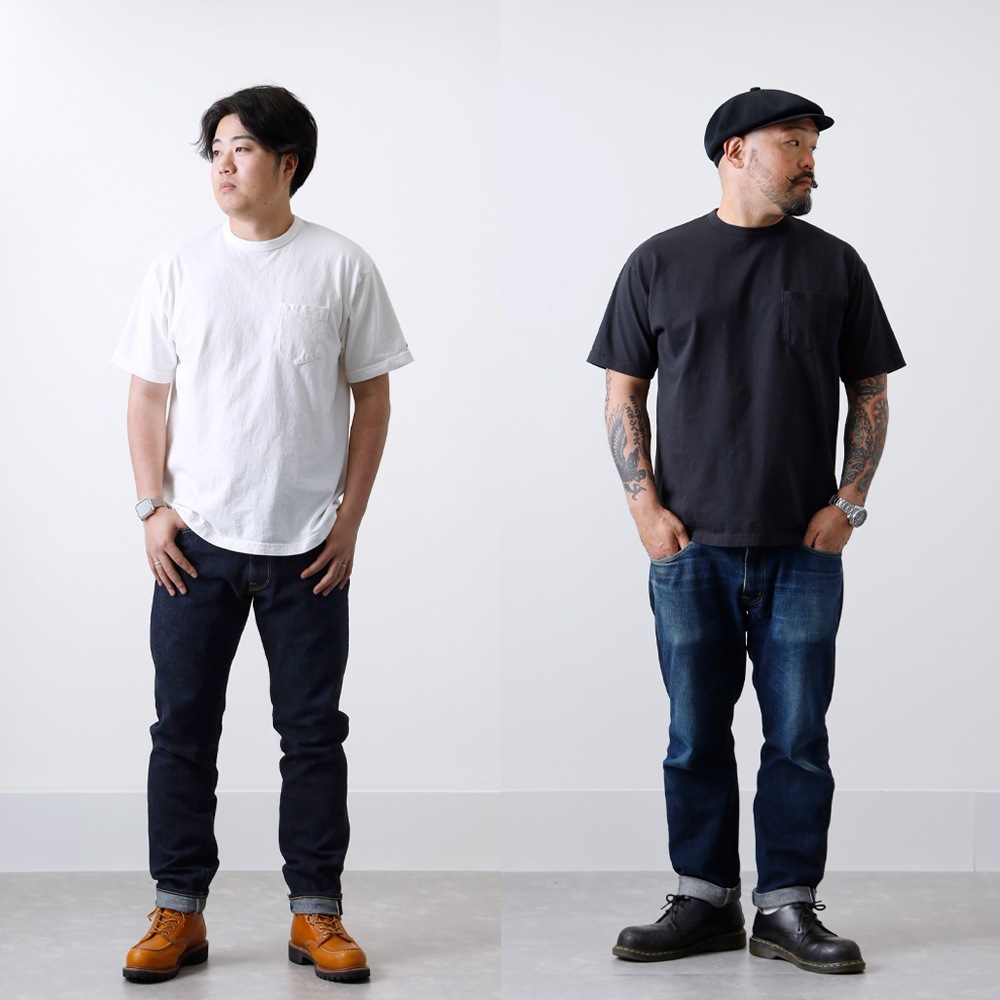  【HEATH】ORIGINAL CREW NECK POCKET TEE国産 オリジナル クルーネック ポケットTシャツ