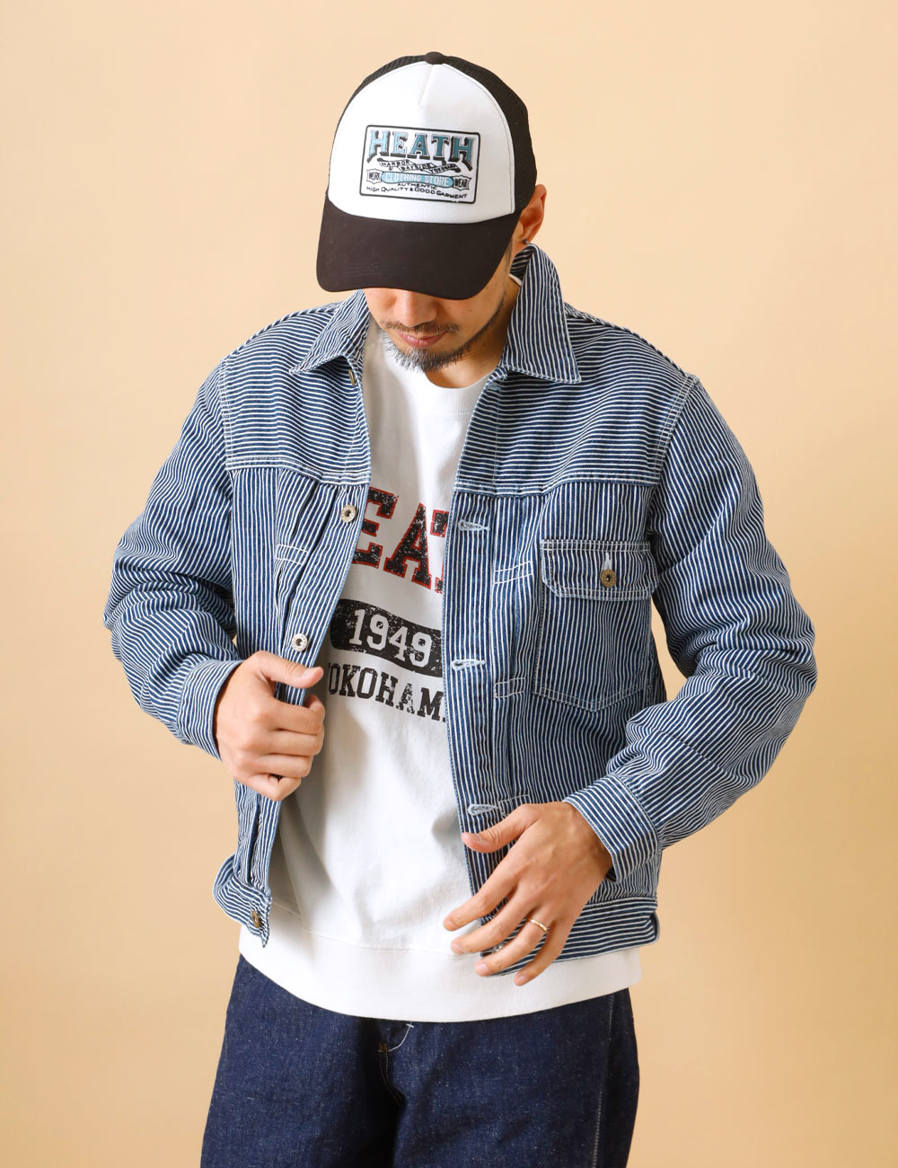 対象アイテム2点お買い上げで10%・3点お買い上げで20%OFF！ BLUE PORT｜DUCK JACKET 