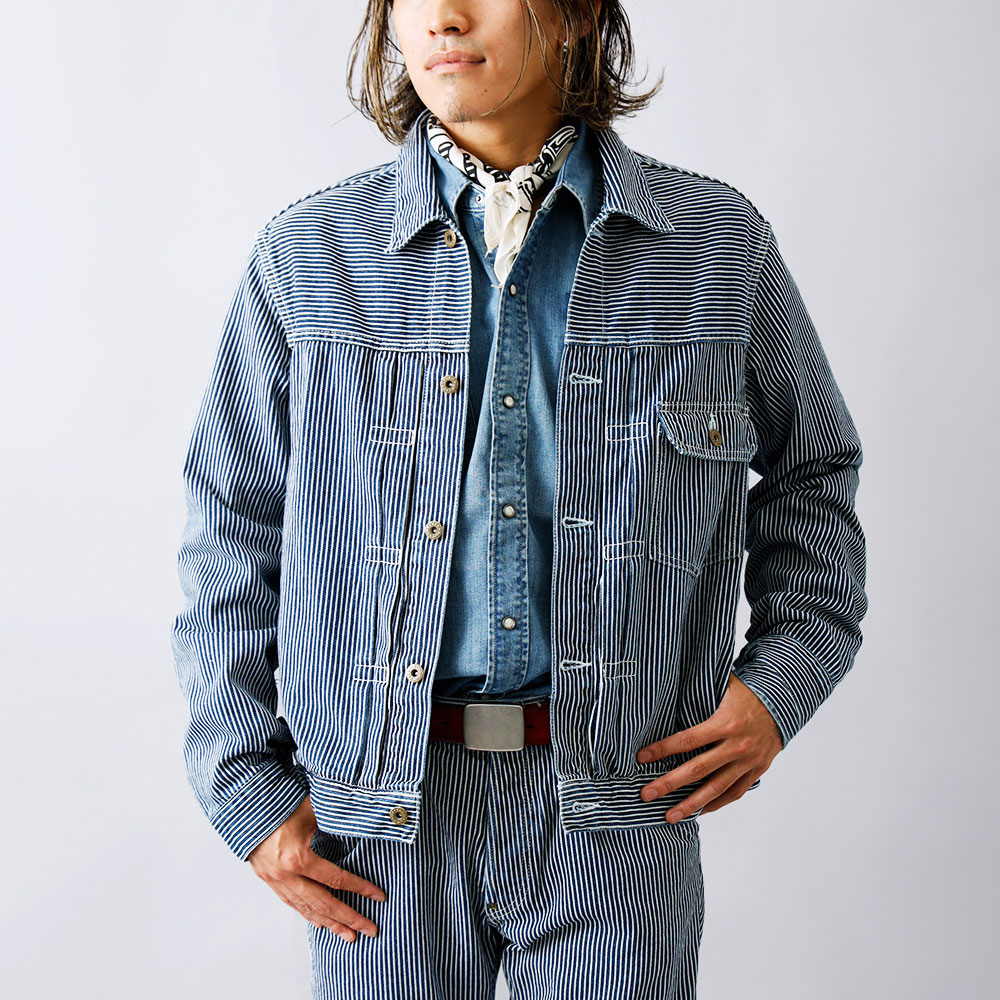 BLUEPORT（ブルーポート）ヒッコリー ダックジャケット