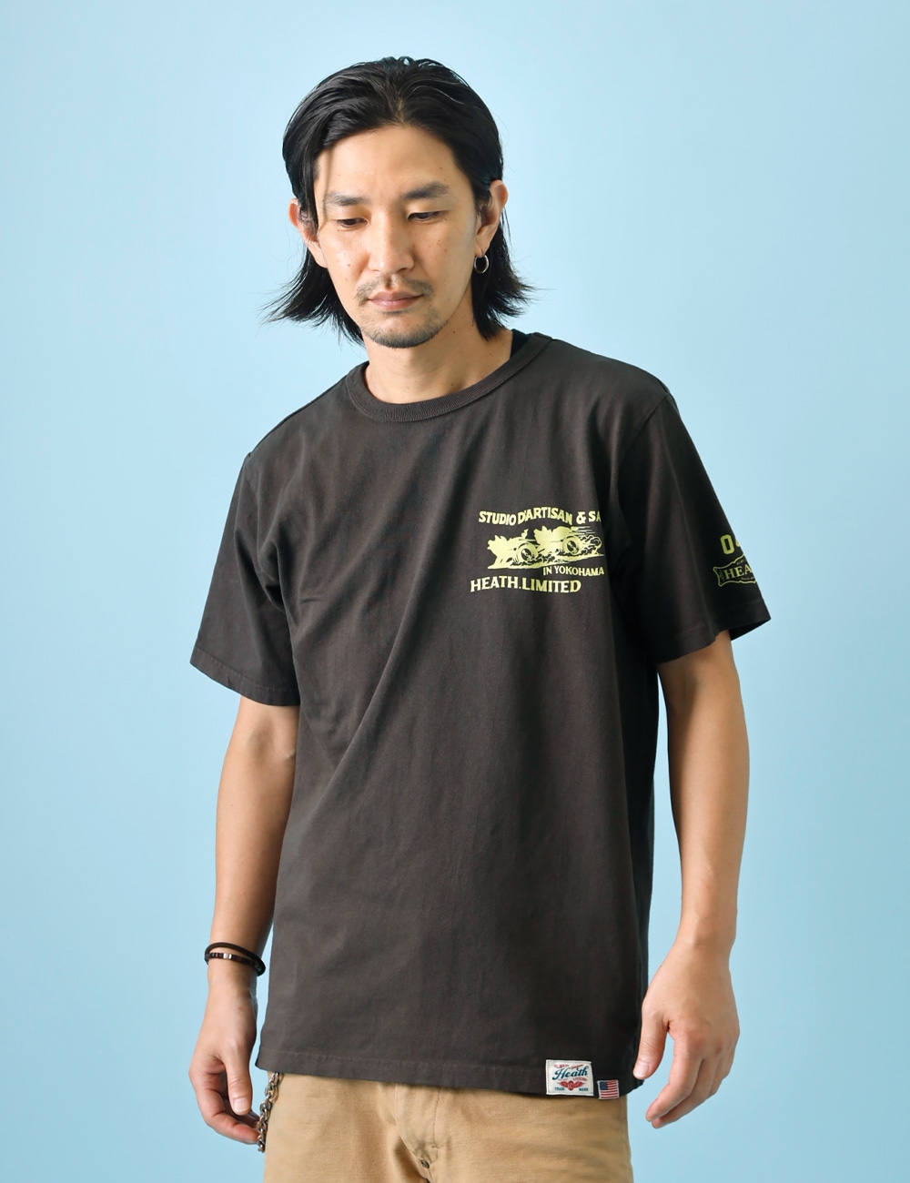 HEATH×STUDIO D'ARTISAN｜別注USコットンTシャツ 