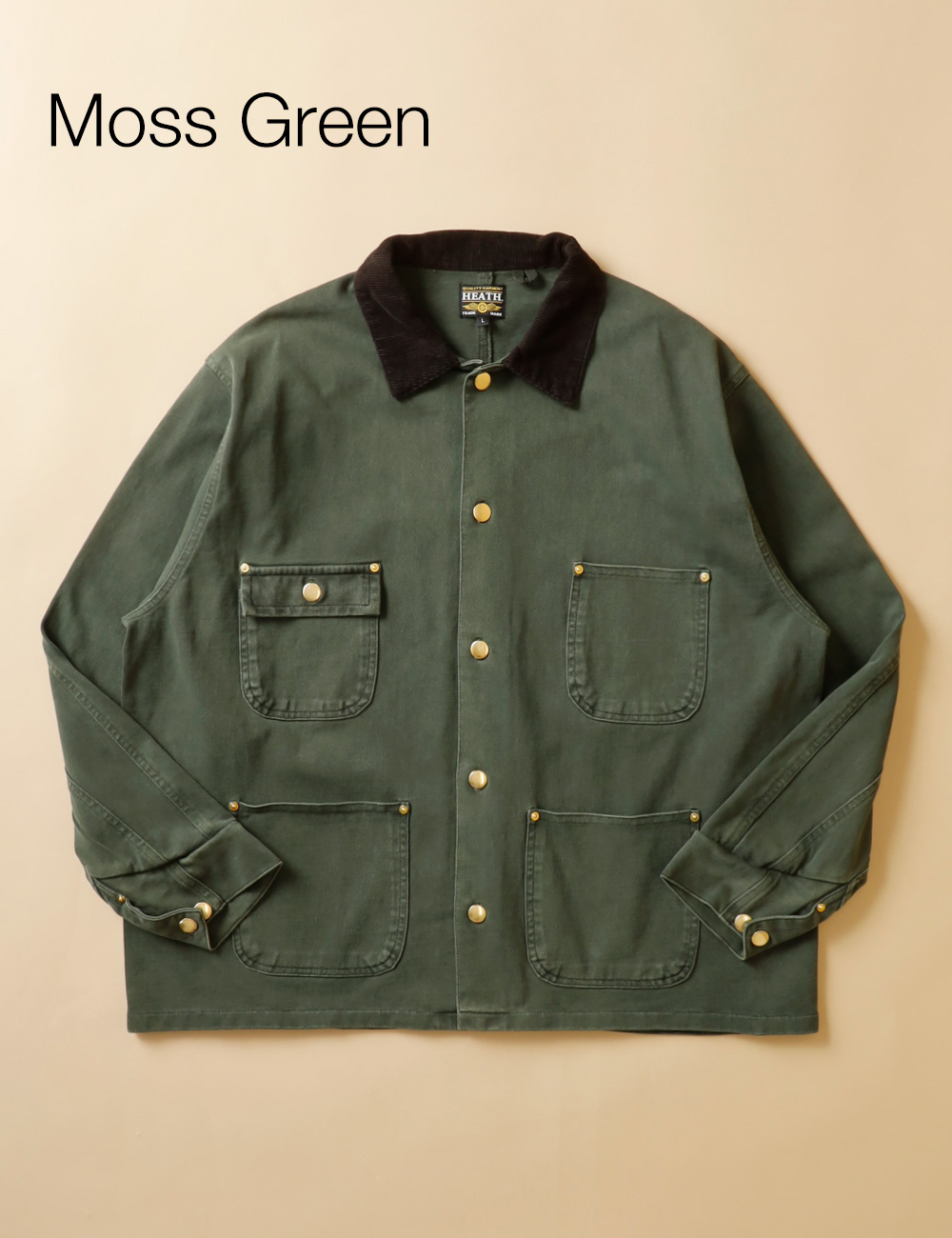HEATH｜Jersey work jacket | 大人のアメカジ｜HEATH公式オンライン