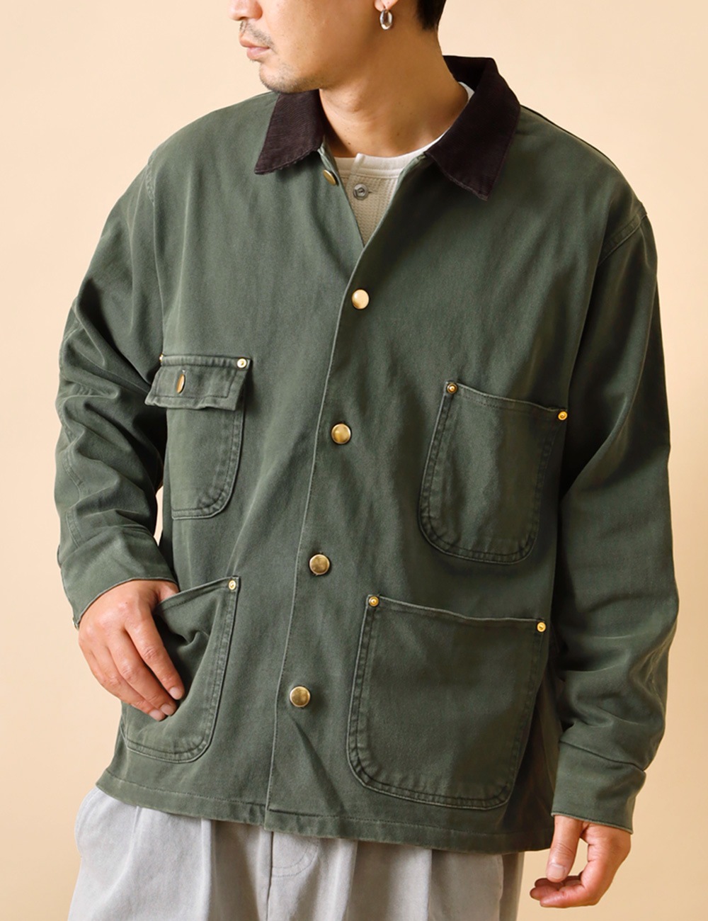 HEATH｜Jersey work jacket | 大人のアメカジ｜HEATH公式オンライン