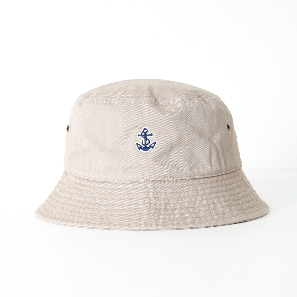 <10%OFF！ファミリーSALE！>◆【BLUE PORT】ANCHOR BUCKET HAT