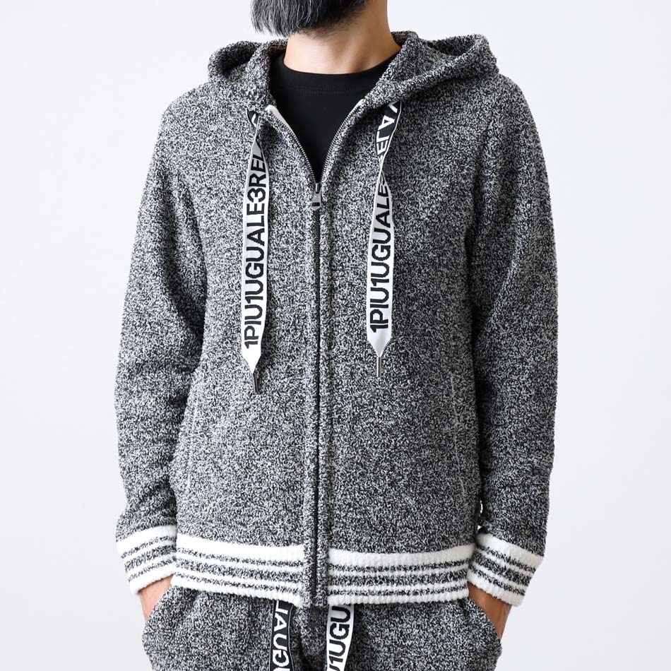 <10%OFF！ファミリーSALE！>◆【1PIU1UGUALE3 RELAX】KNIT ZIP P/Kニットジップパーカー