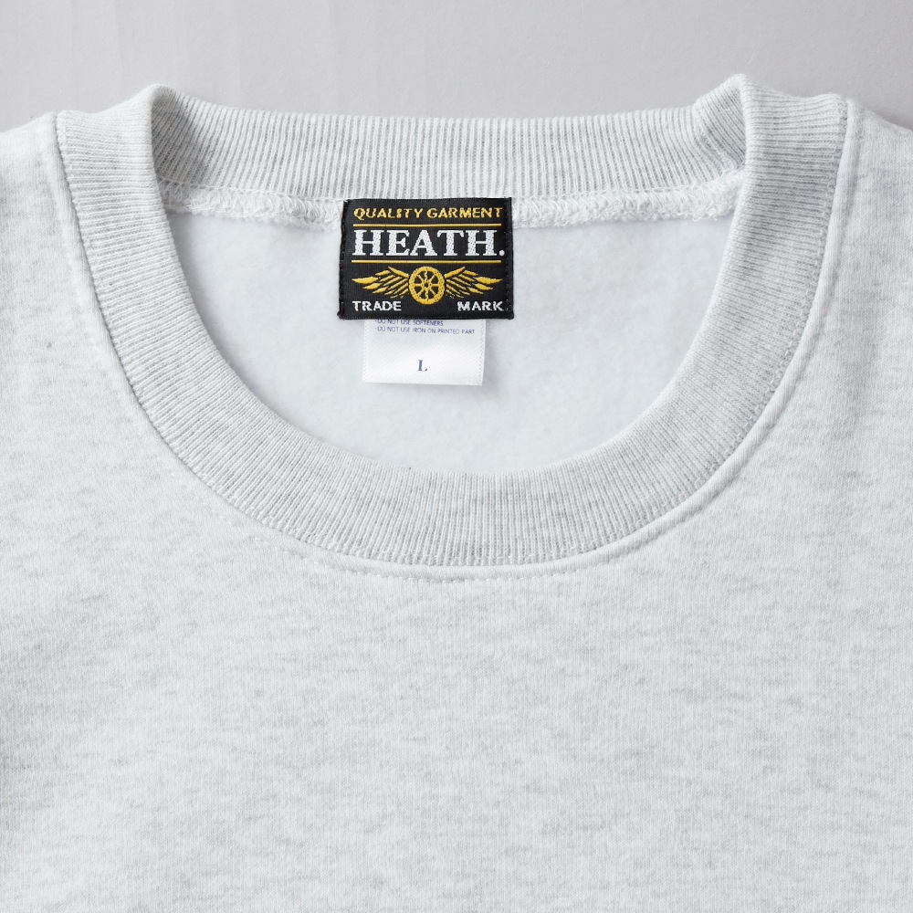 HEATH（ヒース）オリジナル 裏起毛スウェット 