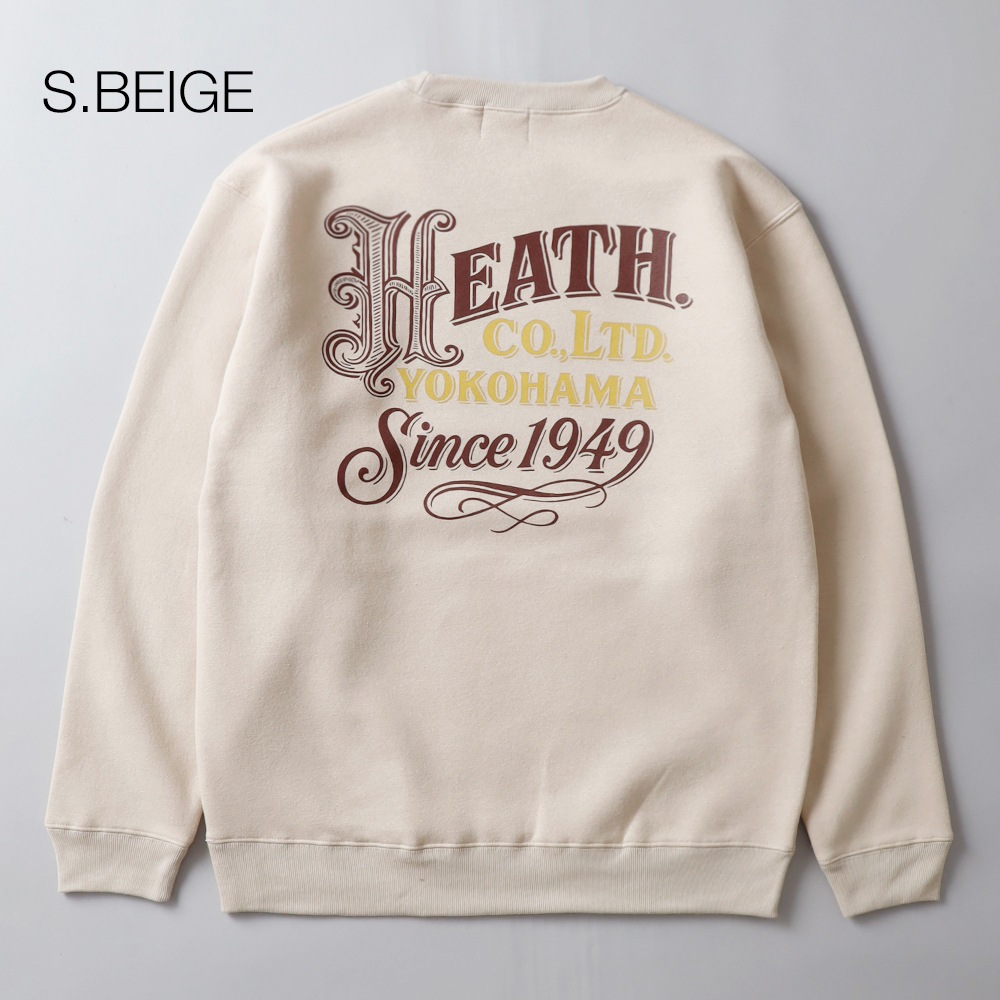 HEATH（ヒース）オリジナル 裏起毛スウェット 